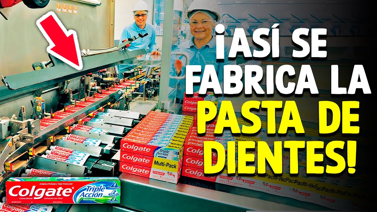 Proceso de elaboración de pasta dental explicado