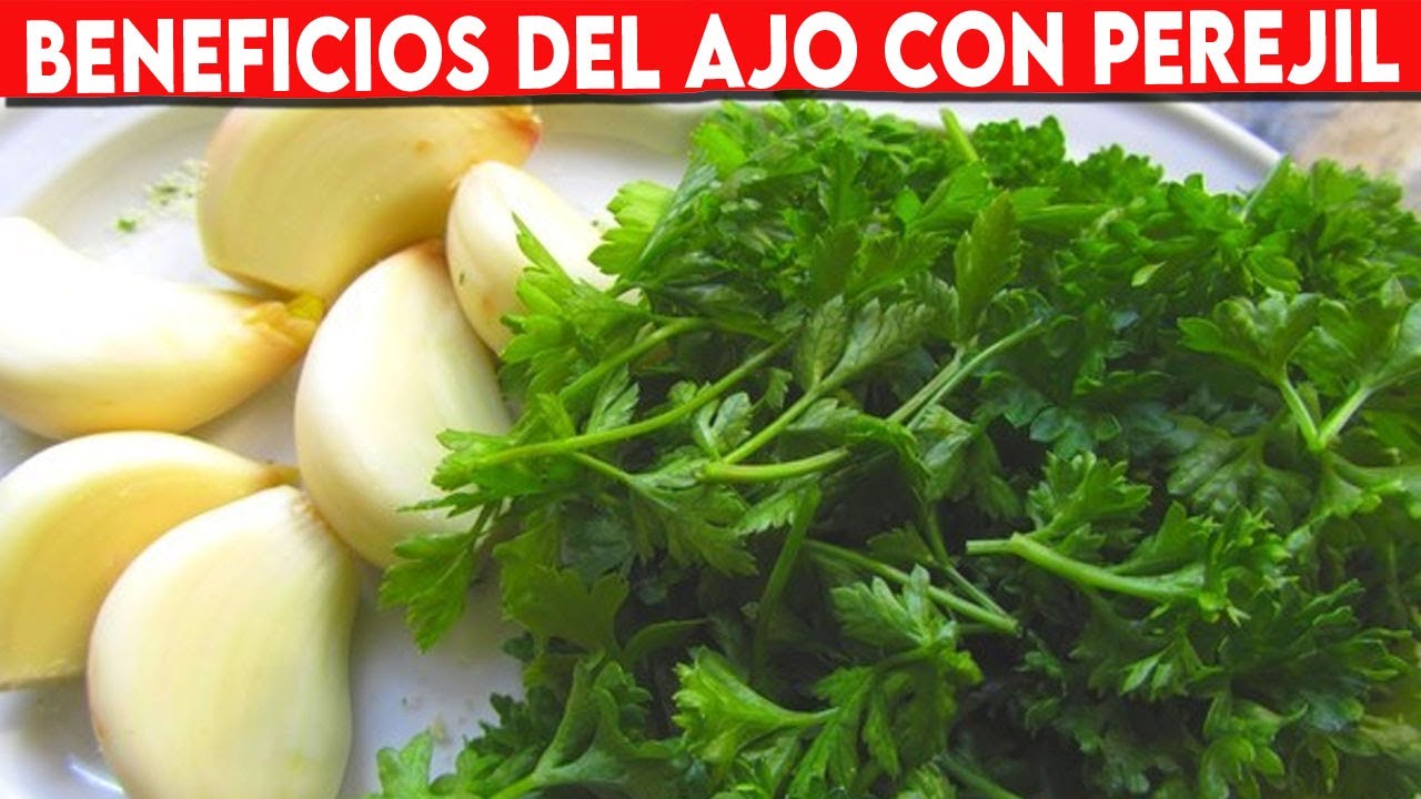 Propiedades y beneficios de las pastillas de ajo y perejil