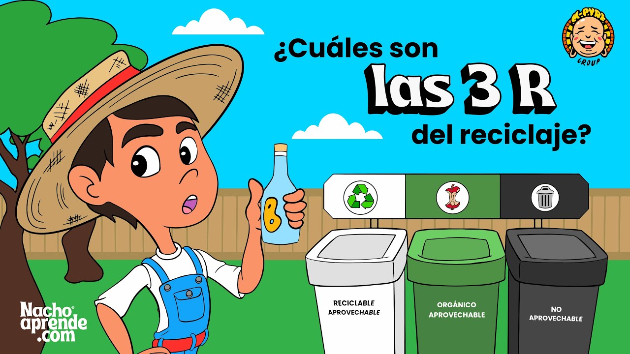 Reciclaje divertido para niños de 2 a 3 años