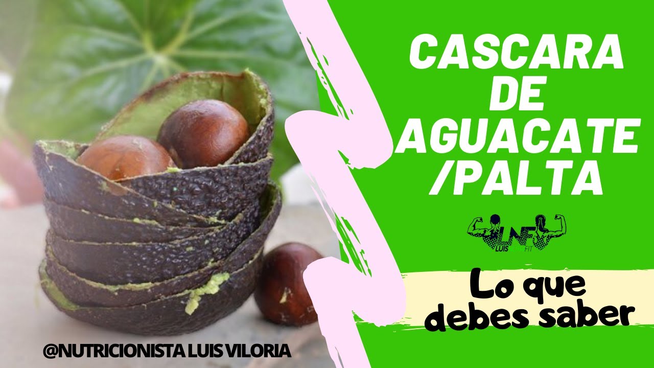Usos de la cáscara de aguacate