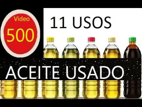 Usos del aceite quemado que no conocías