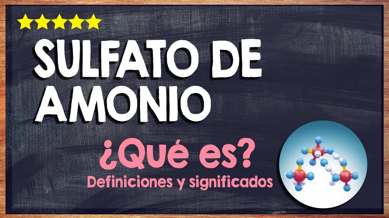 Usos del sulfato de amonio granulado