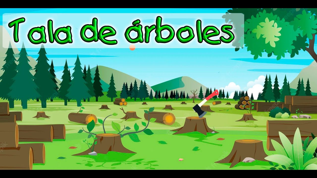 ¿Cómo se llama a la persona que talan árboles?