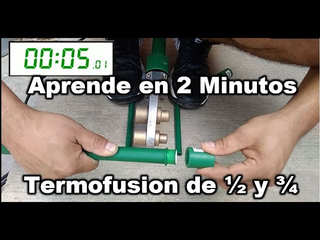 ¿Cómo se llama el tubo verde para agua?
