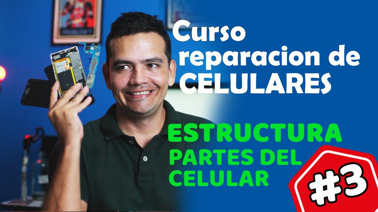 ¿Conoces las partes de un celular?