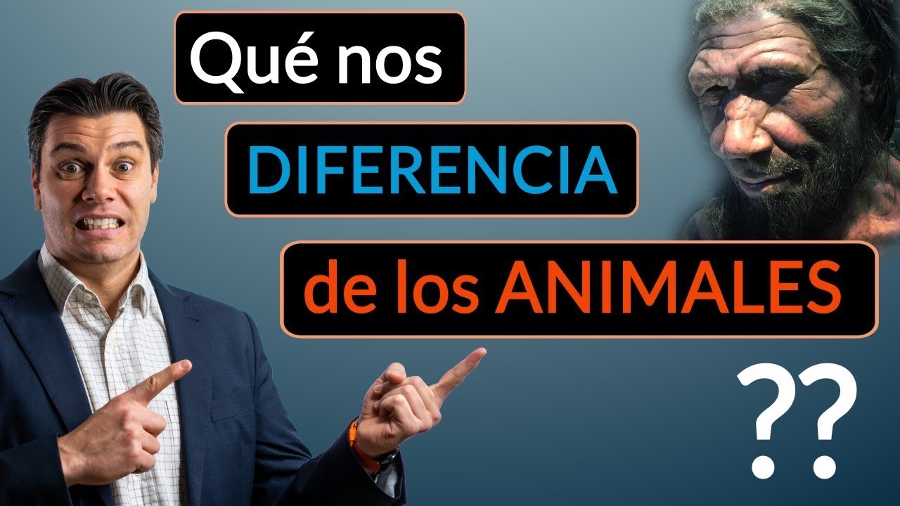 ¿Qué nos diferencia de los animales?
