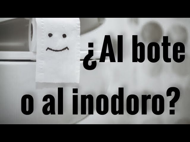 ¿Se puede tirar papel higiénico al biodigestor?