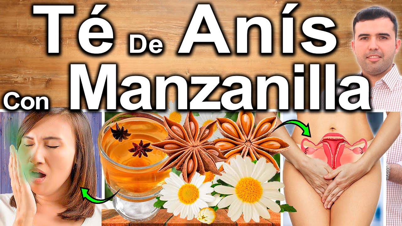 Beneficios del té de manzanilla con anís