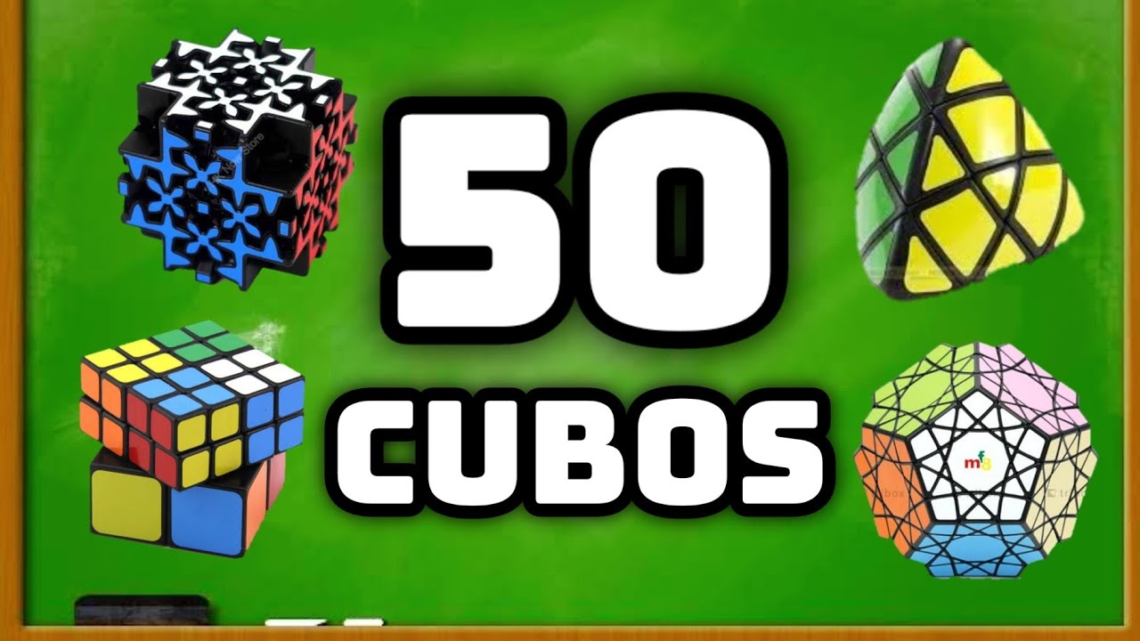 Conoce los tipos de cubos Rubik y sus nombres