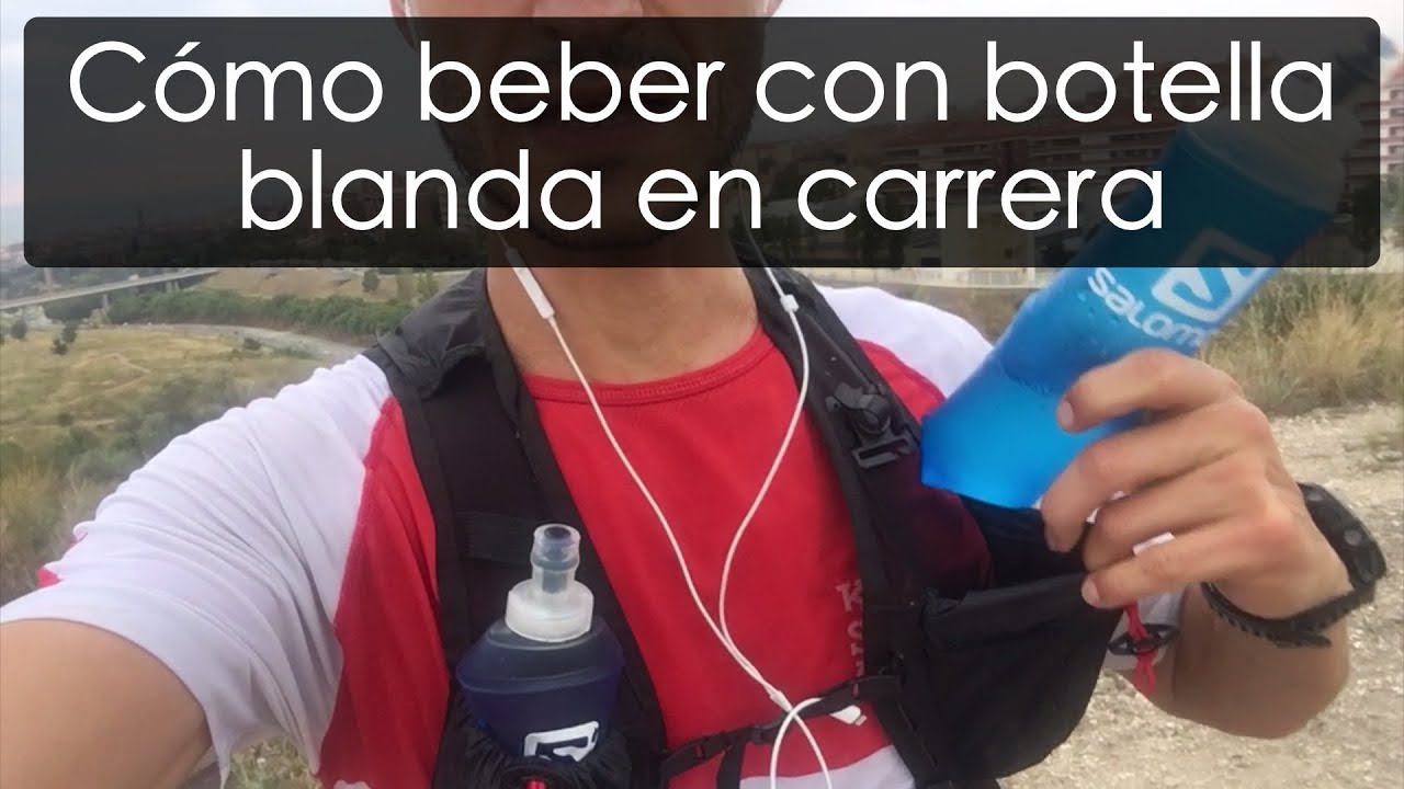 Consejos para llevar una botella de agua al correr