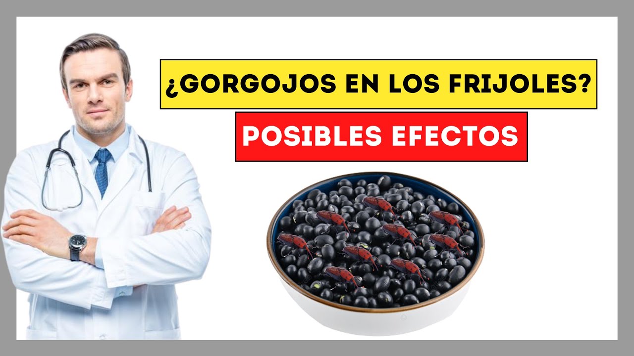 Consumo de frijoles con gorgojos