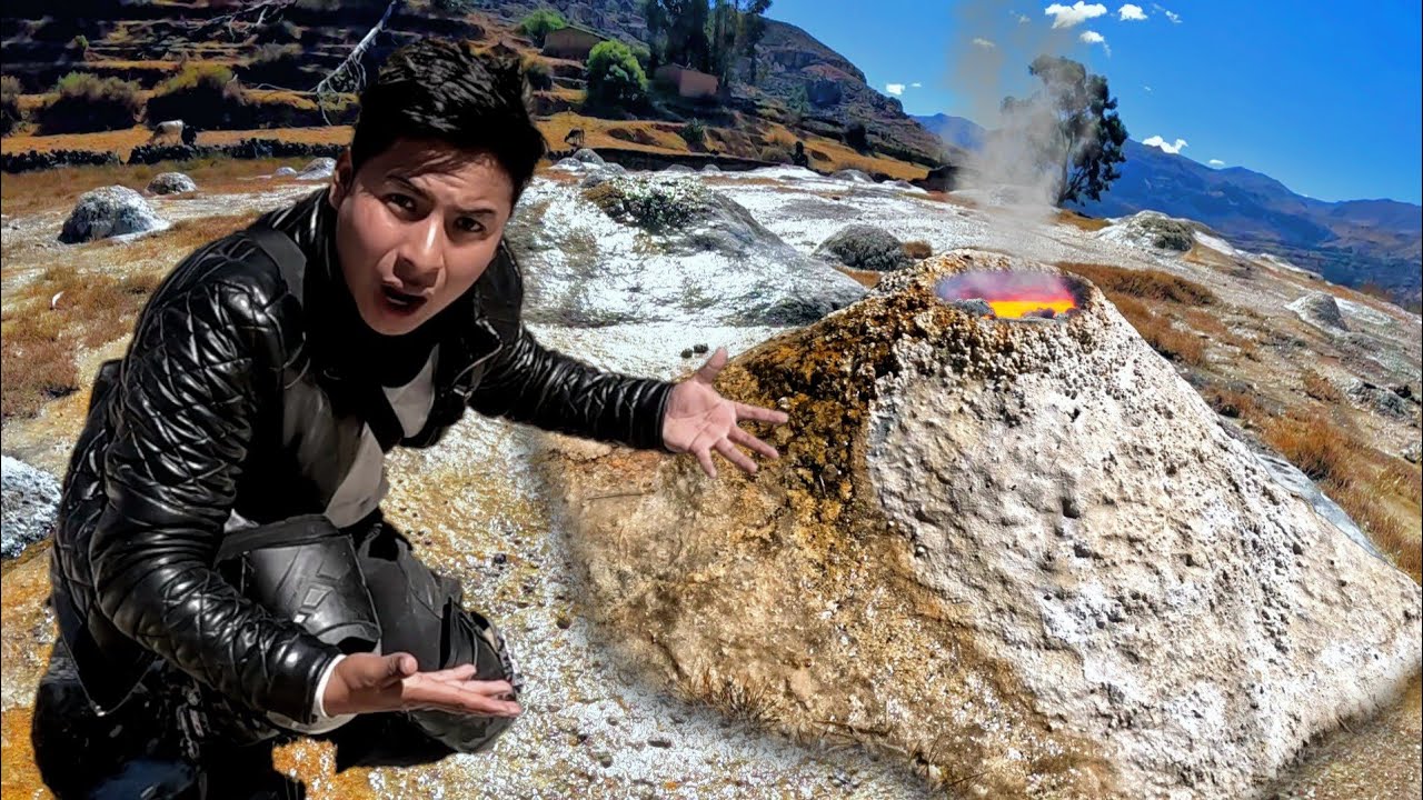 El volcán más pequeño de Perú