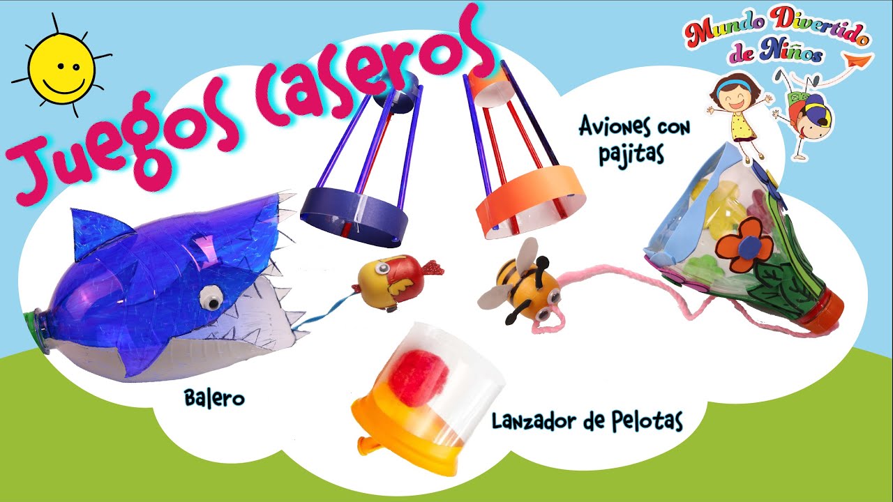 Juguetes reciclados para niños de primaria