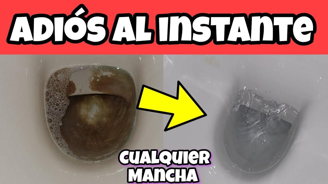 Limpiar el sarro del baño