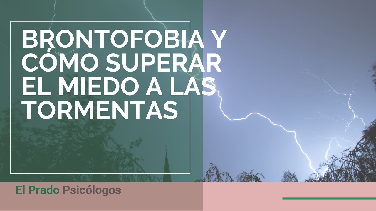 Superando el miedo a los truenos y rayos