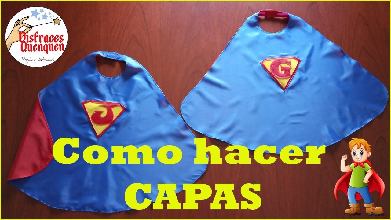 Tutorial: Disfraz de superhéroe casero para niña