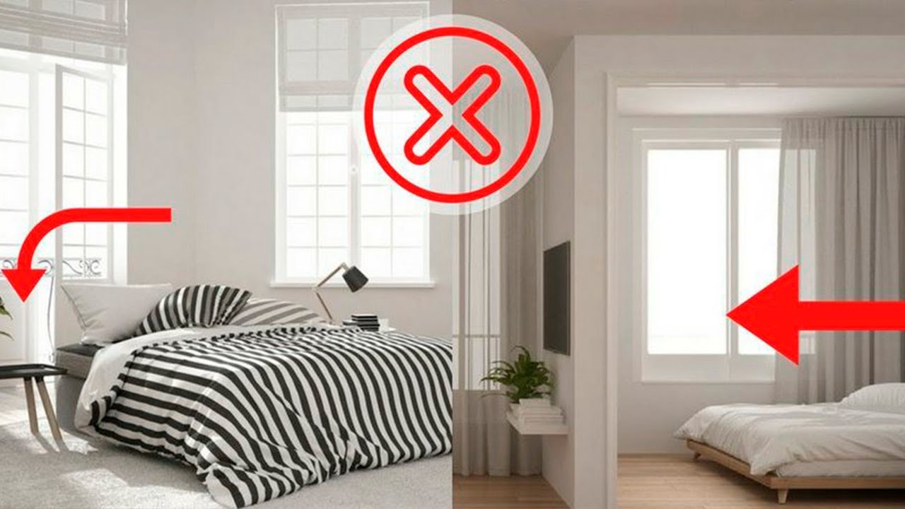 Ubicación ideal para la cama en una habitación