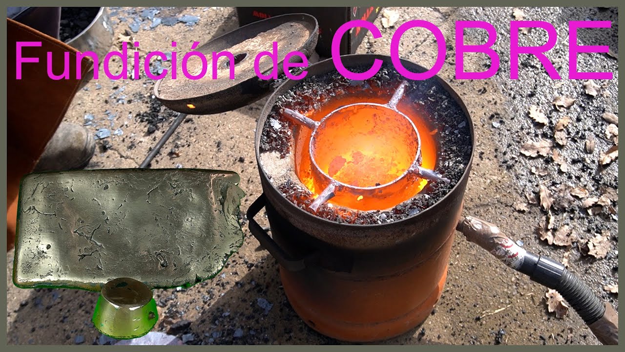 ¿A qué temperatura se derrite el cobre?